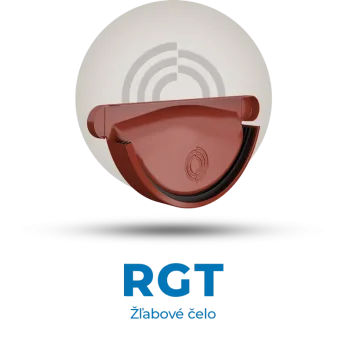 Lindab Rainline -  RGT žľabové čelo