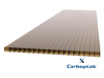 Polykarbonátová platňa Carboplak, 6-komorová s 2UV filtrom
