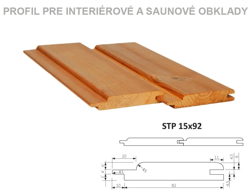 Saunový a interiérový obklad