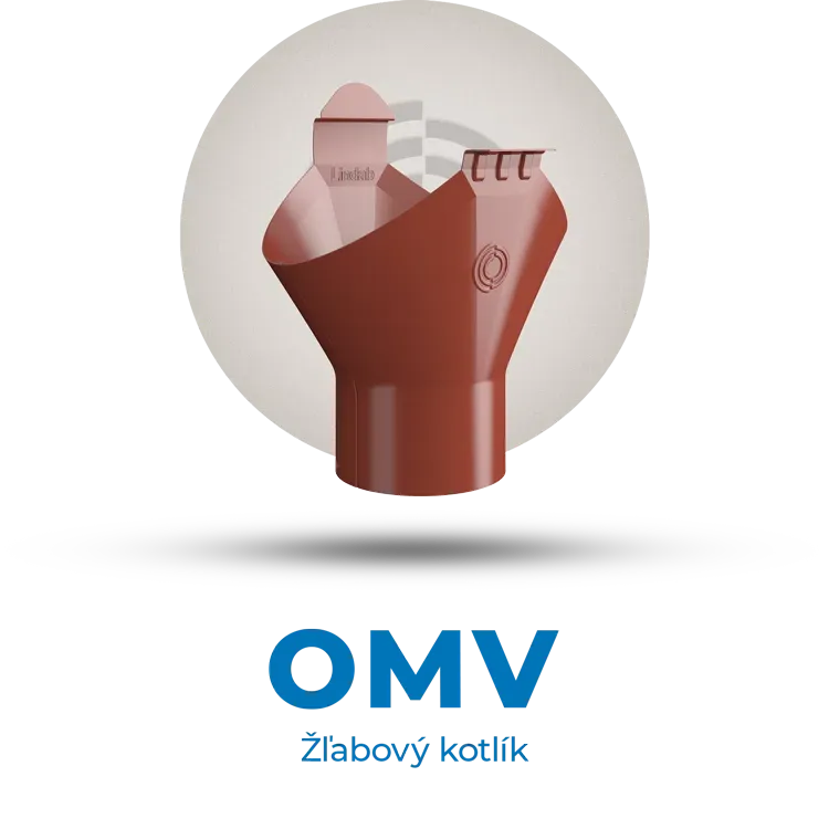Lindab Rainline -  OMV žľabový kotlík