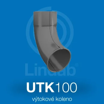 150H UTK 100 - Výtokové koleno