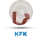 Lindab Rainline -  KFK  žľabový hák so zaklapávacím uchytením na rímsu