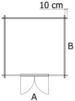 Záhradná chatka Urban Cube