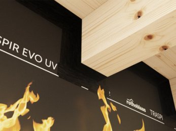 Rothoblaas FRONT BAND UV 210 – Neviditeľná ohňovzdorná páska pre dizajnové fasády