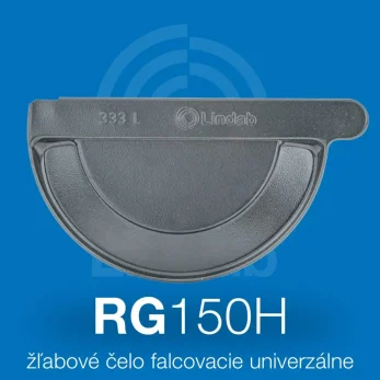 150H RG - Žľabové čelo falcovacie