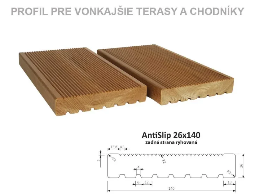 Termo - borovicové profily
