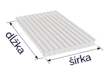 Polykarbonátová platňa LEXAN komorová 2UV