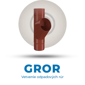 Lindab Rainline - GROR vetvenie odtokových rúr