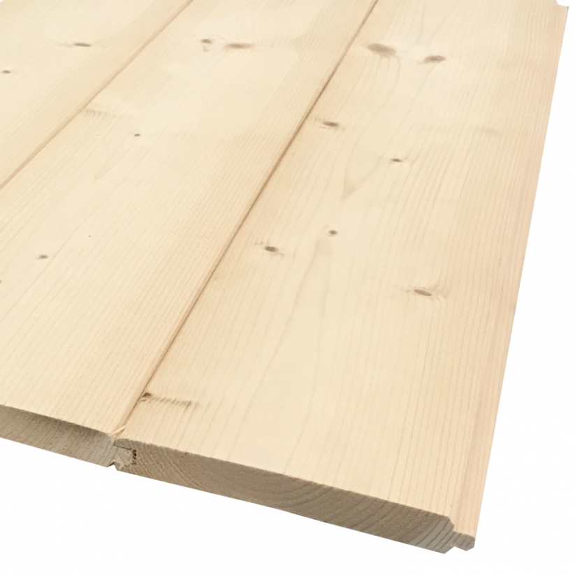 Zrubová perodrážka obojstranná A/B 40x140mm