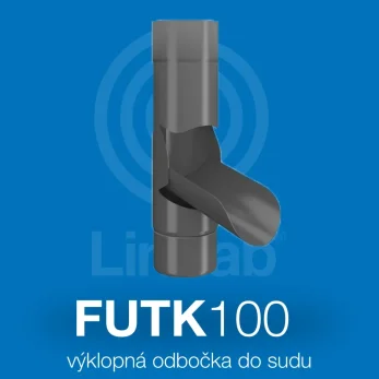 150H FUTK100 - Výklopná odbočka do sudu