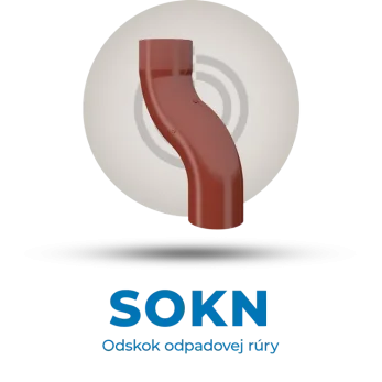 Lindab Rainline - SOKN odskok odtokovej rúry