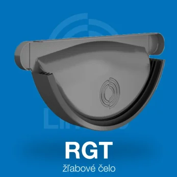 150H RGT Žľabové čelo hlboké s tesnením