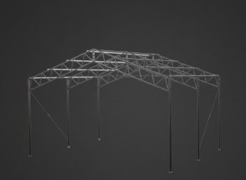 Oceľová konštrukcia 8×6 m – pozinkovaná