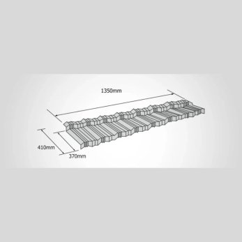 Maloformátová  krytina ROVA ROCA SERENA
