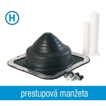 Štandardné nedelené manžety s kruhovou základňou