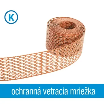 Ochranná vetracia mriežka - šírka 80 mm