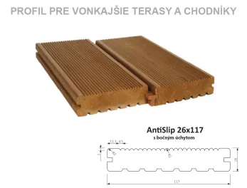 ThermoWood terasový profil