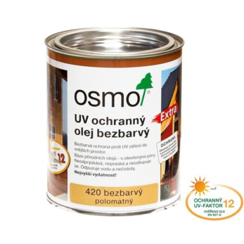 Osmo 420 UV ochranný olej extra polomatný