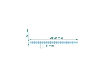 Polykarbonátová platňa LEXAN thermoclear, 4-komorová 10 mm Solar Control IR