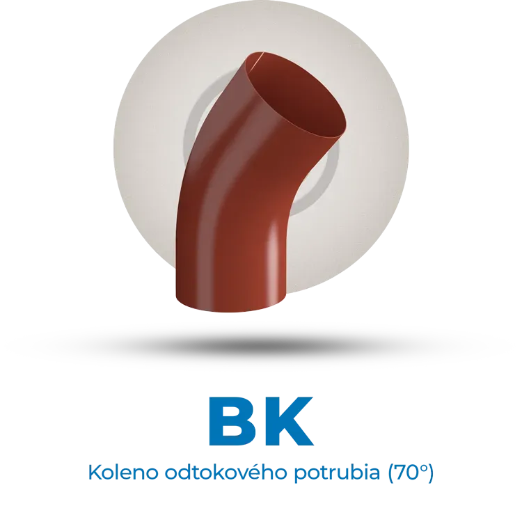 Lindab Rainline - BK koleno odtokového potrubia
